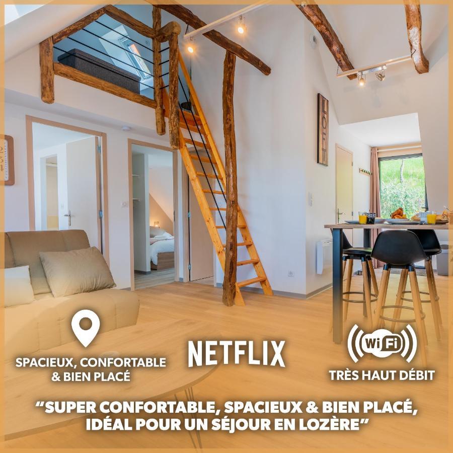 Appartement Le Point Sublime - Netflix/Wifi Fibre/Terrasse à Banassac Extérieur photo